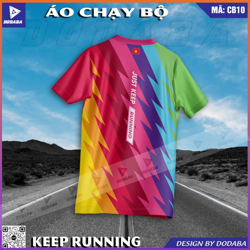áo chạy bộ thiết kế cb11