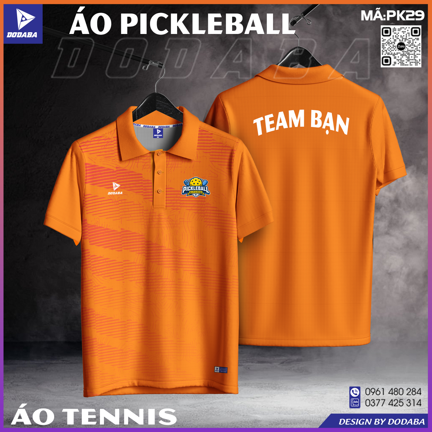 áo tennis thiết kế