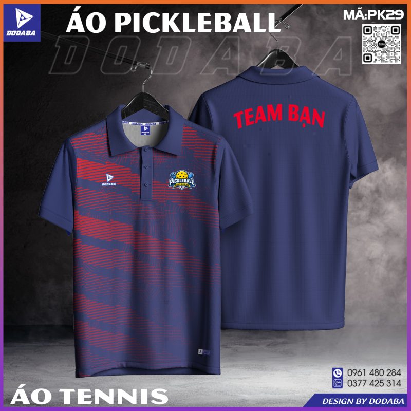 áo pickleball thiết kế