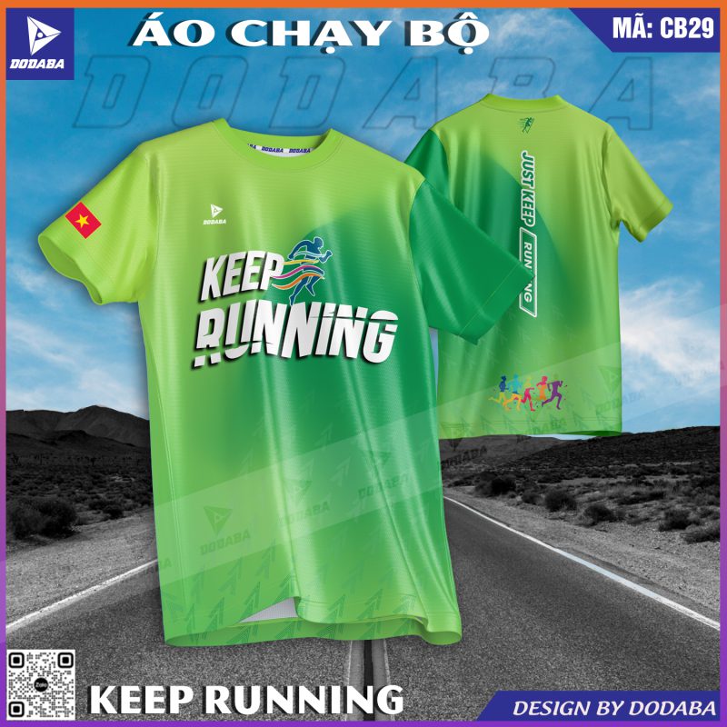 áo chạy bộ thiết kế cb29
