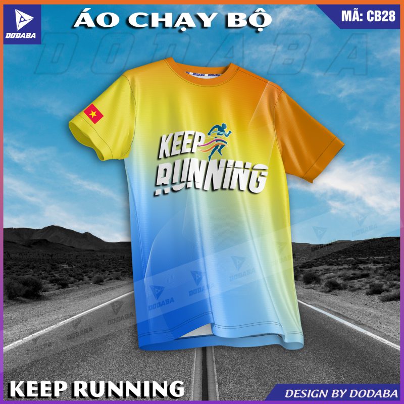 áo chạy bộ thiết kế đẹp cb28