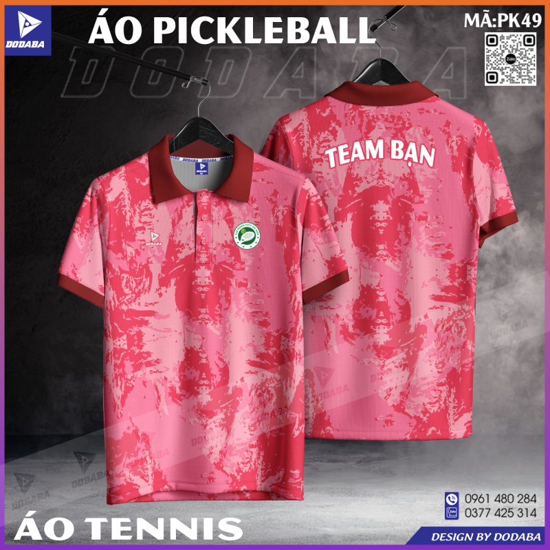 áo tennis pickleball thiết kế