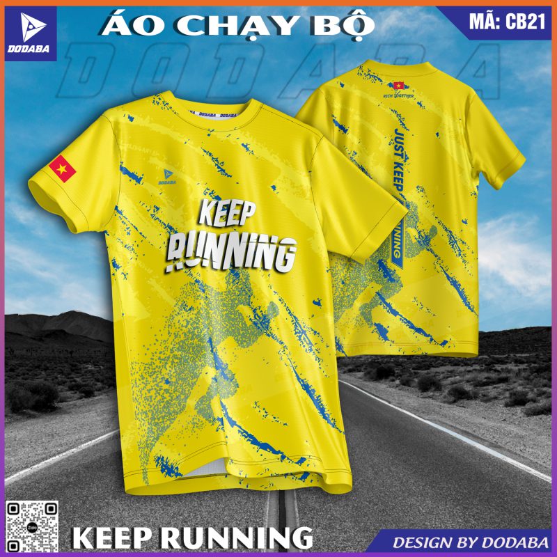 áo chạy bộ thiết kế cb21