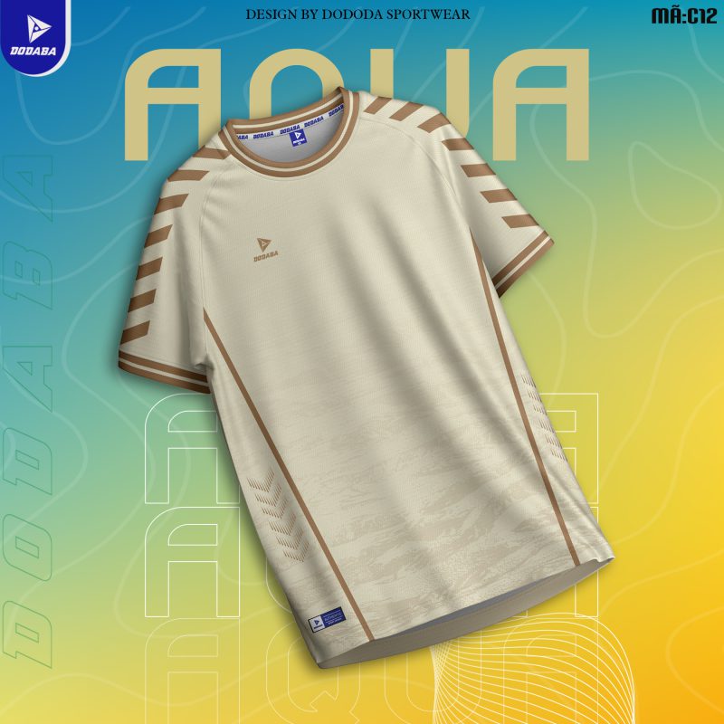 đồ đá banh thiết kế aqua màu be5