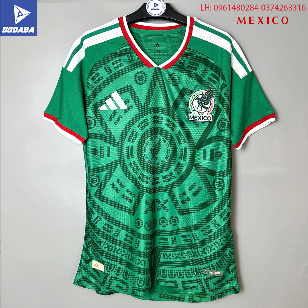 đồ đá banh mexico 2026 xanh