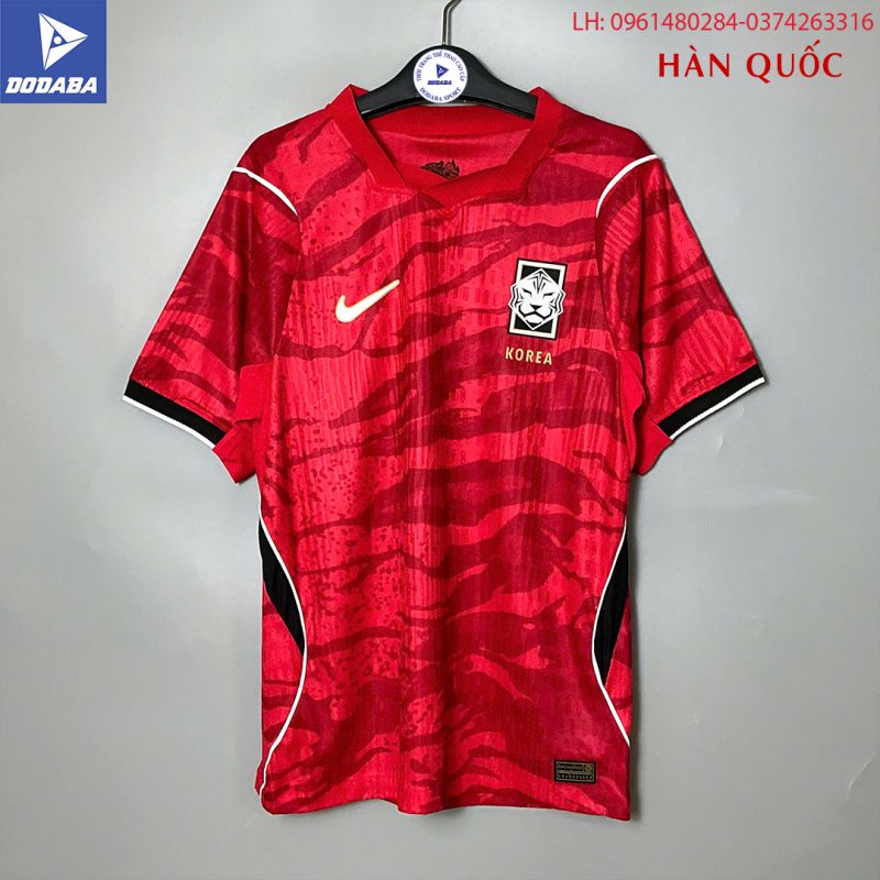 Áo đá banh World Cup 2026 đội tuyển Hàn Quốc 