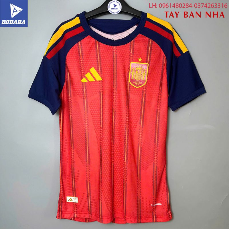 Áo đá banh World Cup 2026 đội tuyển Tây Ban Nha