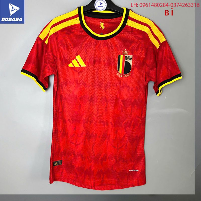 Áo đá banh World Cup 2026 đội tuyển Bỉ