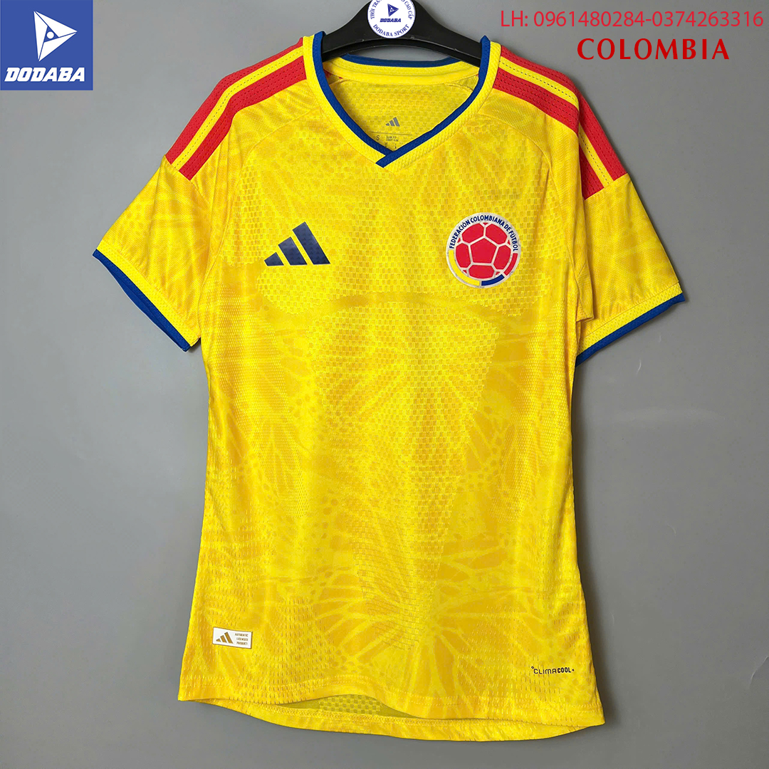 Áo đá banh World Cup 2026 đội tuyển Colombia