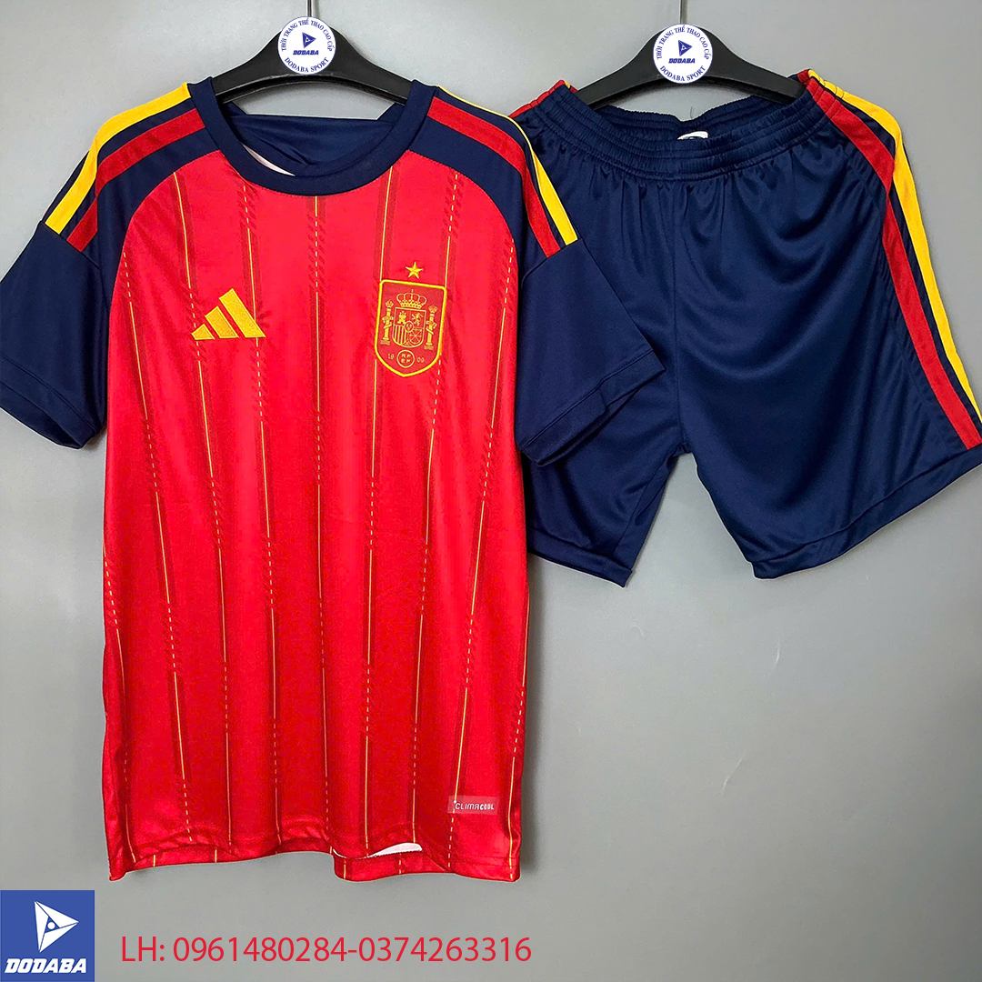 Áo đá banh World Cup 2026 đội tuyển Tây Ban Nha