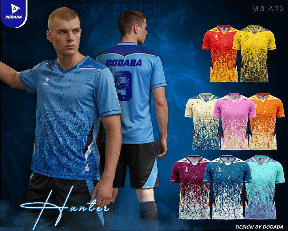 đồ đá banh đẹp thiết kế hunter