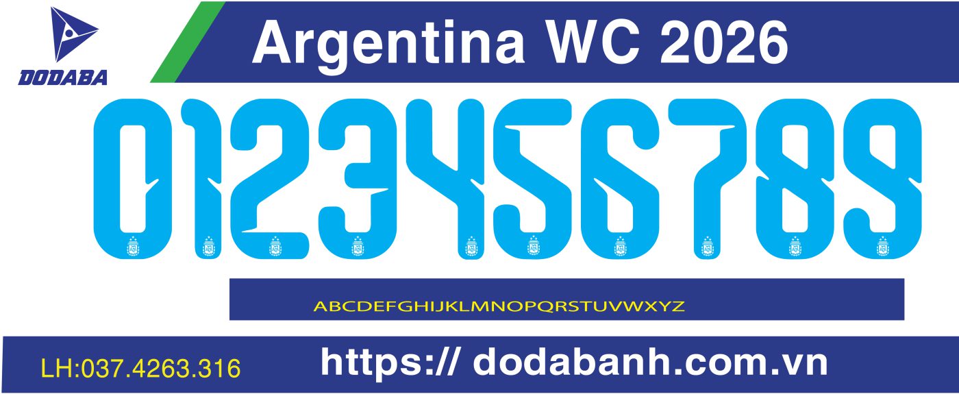 font world agentina đẹp