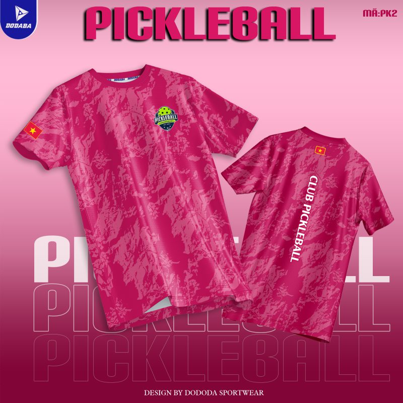 áo pickleball thiết kế đẹp