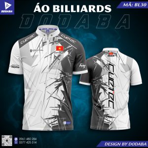 áo thiết kế billiards bl30 đẹp