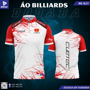 áo thiết kế billiards bl27 đẹp