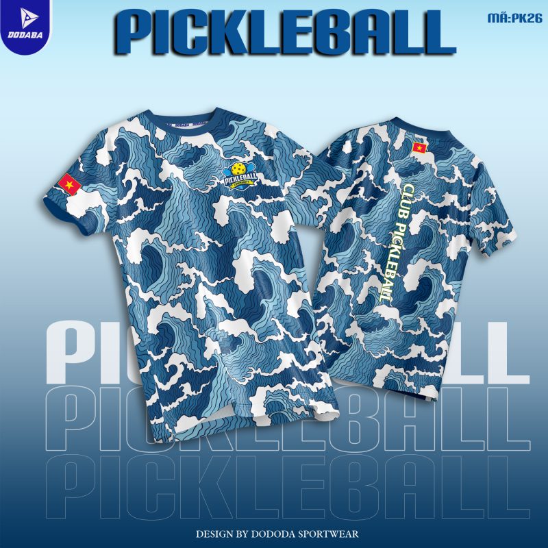 áo thiết kế pickleball đẹp