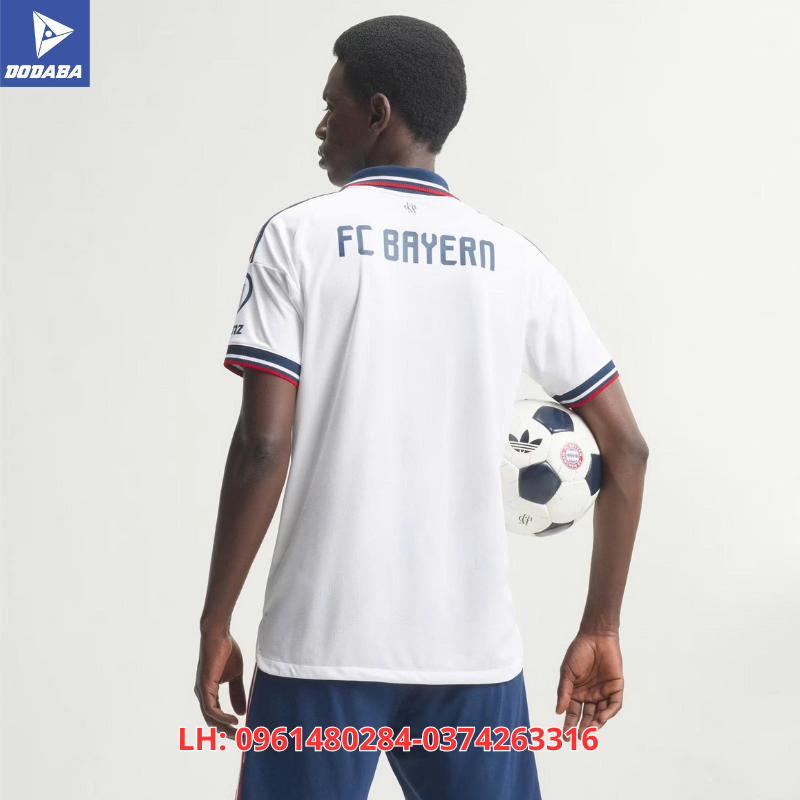 áo bayern munich 2026–2027 sân khách lưng