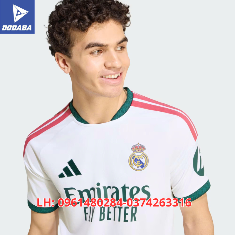 áo đá banh Real Madrid 2026–2027 mẫu