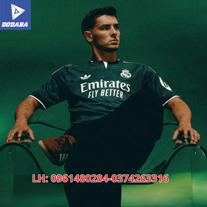 áo đá banh Real Madrid 2026–2027, sân khách thời thượng