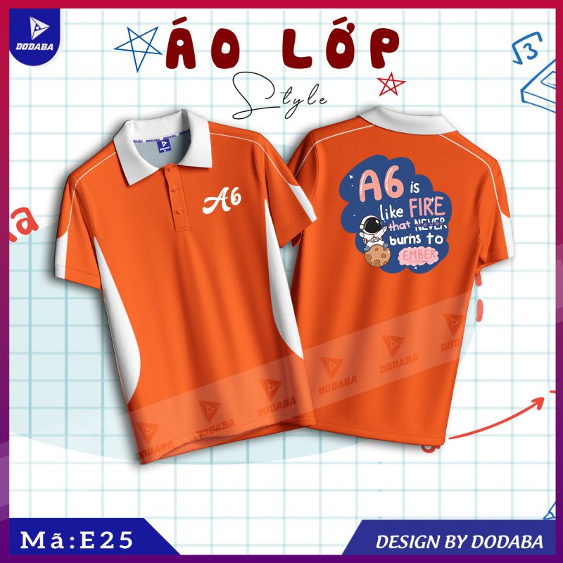 áo lớp thiết kế G cam