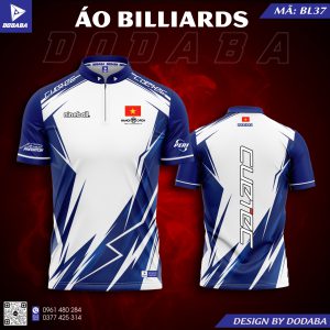 áo thiết kế billiards BL37 đẹp