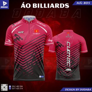 áo thiết kế billiards đẹp