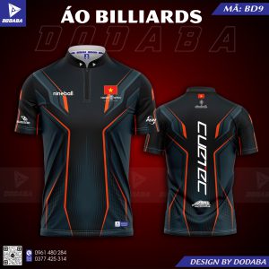 áo bida (billiard) đẹp bd9