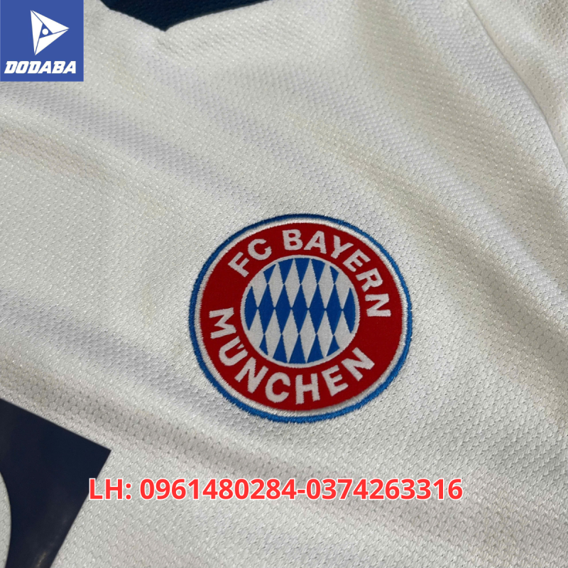 áo clb Bayern sân khách logo