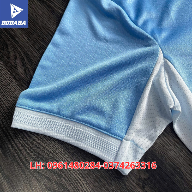 áo manchester city ống viền tay