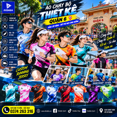 áo chạy bộ running quận 6