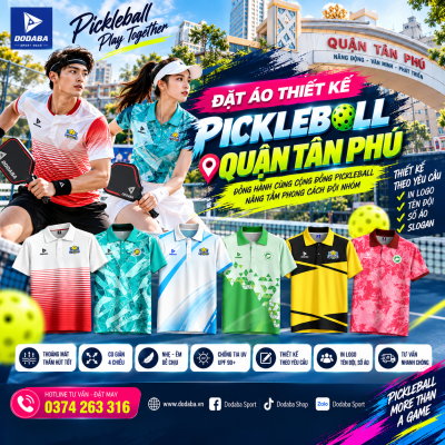 áo thiết kế pickleball