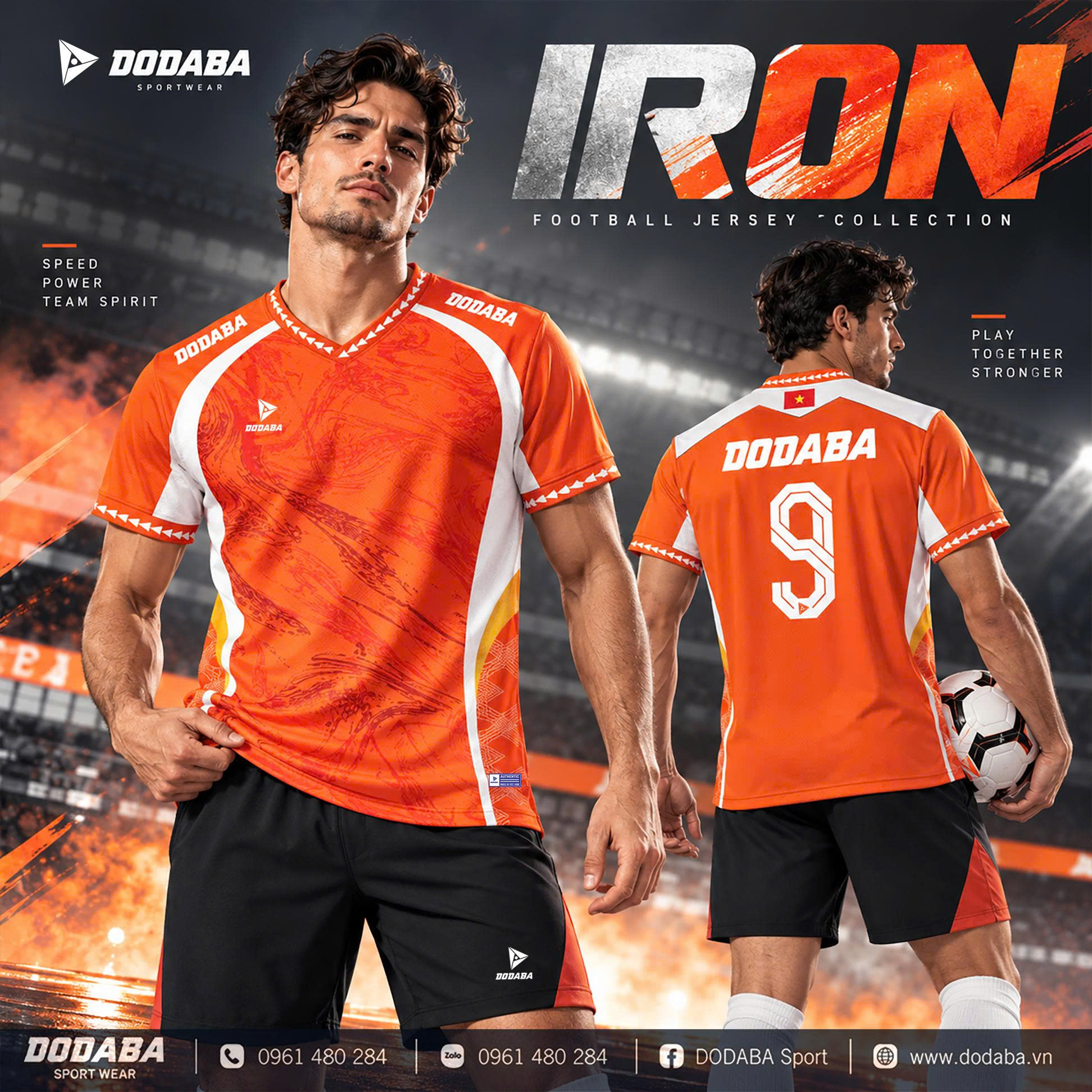 áo thiết kế bóng đá IRon cam 09 áo thiết kế bóng đá IRon cam