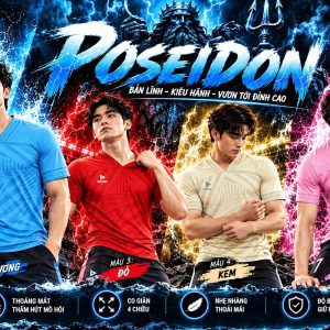 áo thiết kế bóng đá poseidon
