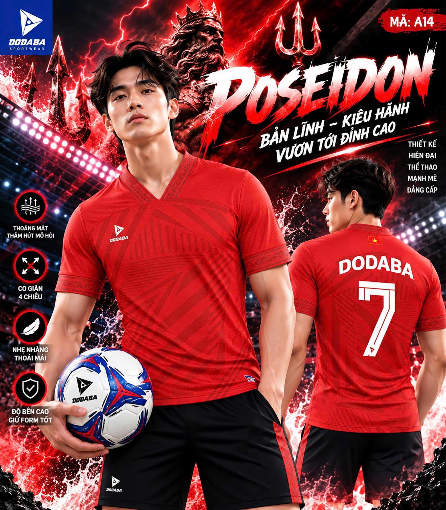 áo thiết kế poseidon màu đỏ 0 áo thiết kế poseidon màu đỏ