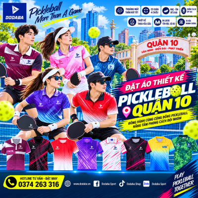 áo pickleball thiết kế