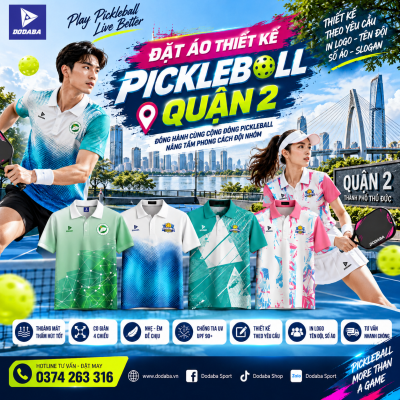 áo pickleball thiết kế
