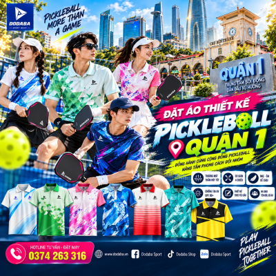 áo thiết kế pickleball
