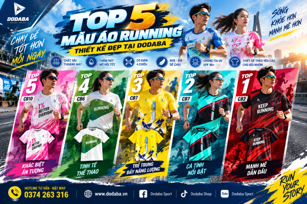 áo running thiết kế