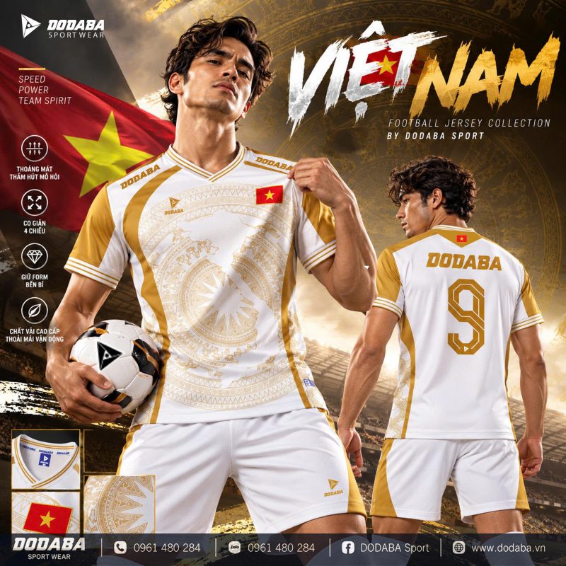 áo thiết kế bóng đá màu vàng